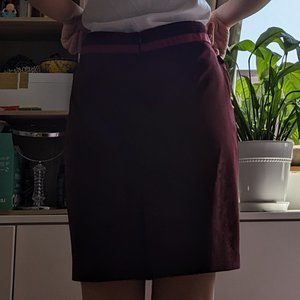 Red pencil skirt 4